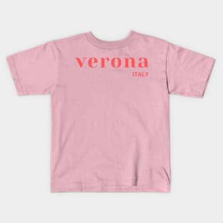 Verona Italy Kids T-Shirt